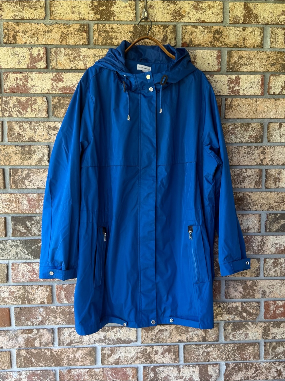 Susan Graver Water-Resistant Anorak Rain Jacket Women’s Size 3X Looks New!